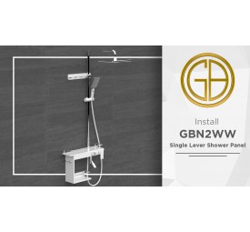 Cara menginstall atau memasang Shower Germany Brilliant GBN2WW