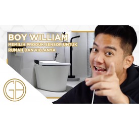 Boy William Memilih Produk Sensor Untuk Rumah & Villanya