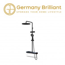 RAIN SHOWER SET - THREE FUNCTION GBV1038LM-MBR