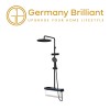 RAIN SHOWER SET - THREE FUNCTION GBV1038LM-MB