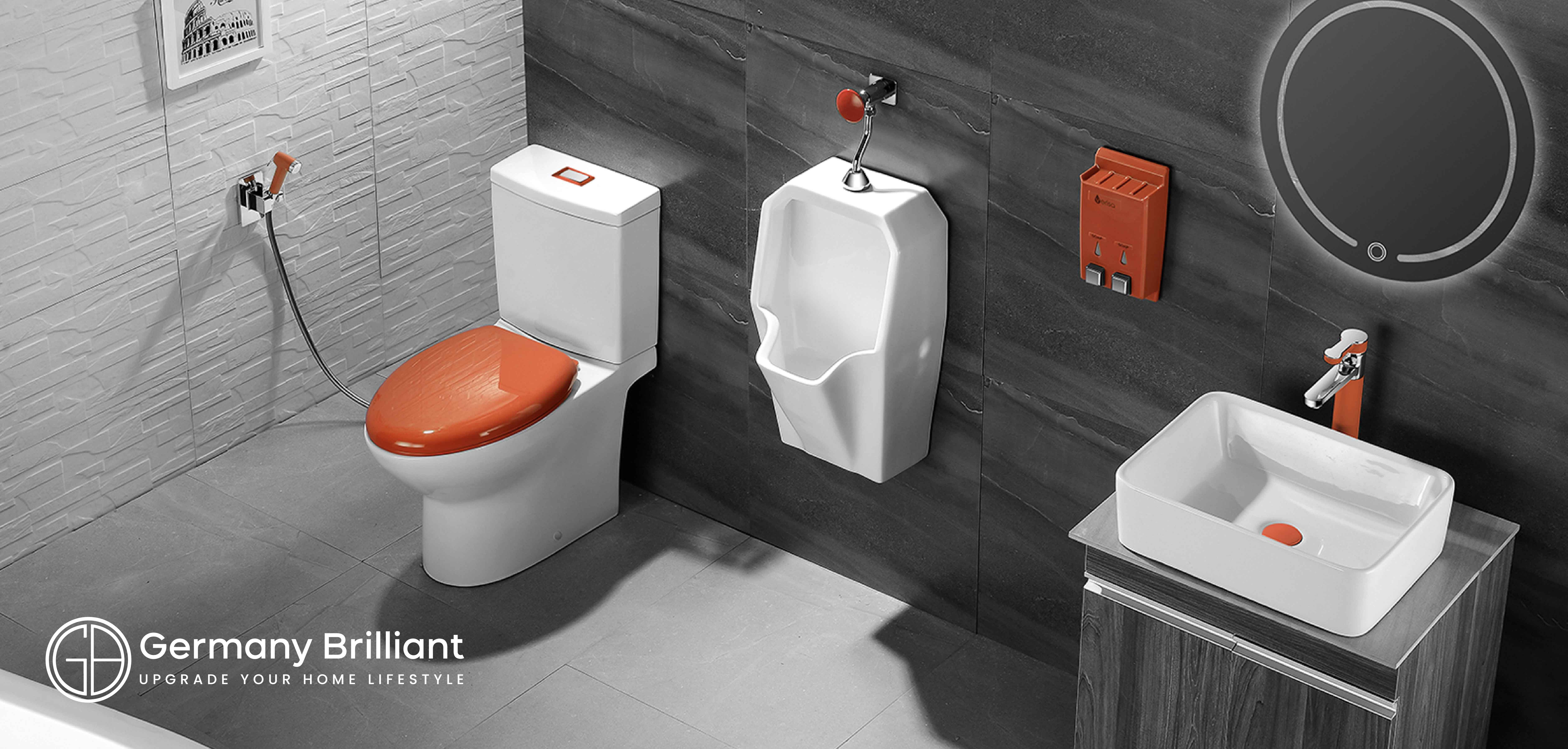 Color Your Bathroom with Verisa Series