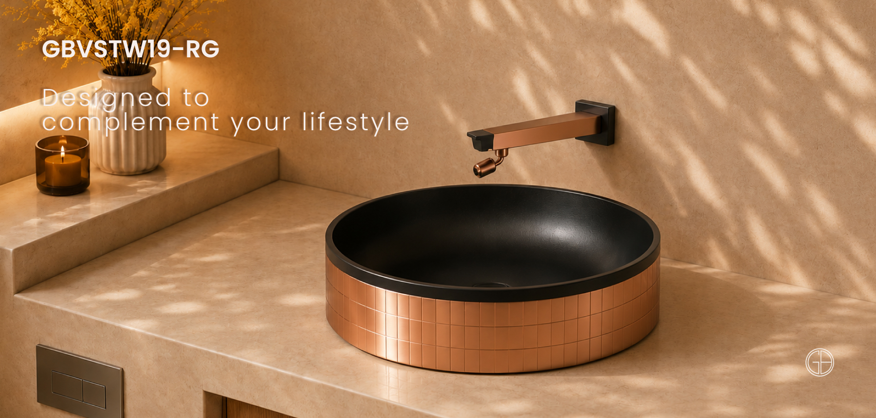 BRILLIANT GRANITE WASH BASIN GBVSTW19-RG