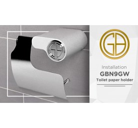 Aksessoris Toilet Roll Paper Holder Germany Brilliant GBN9GW