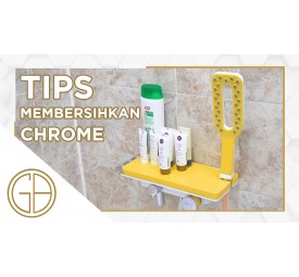 Tips for cleaning Chrome on Bathroom fixtures
