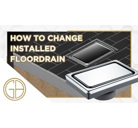 How to replace an already installed Floor Drain?