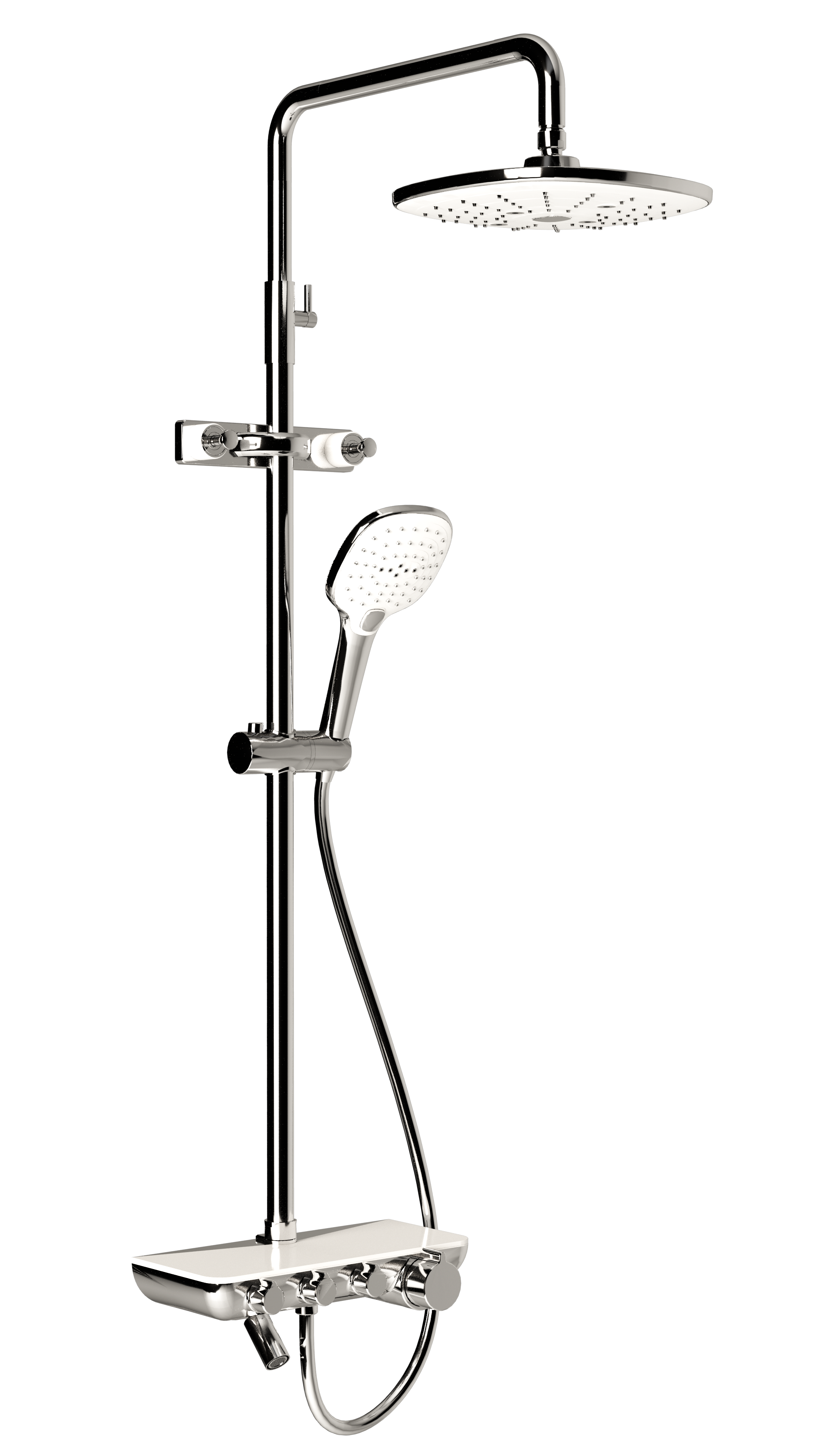 GB Sanitaryware Mixer shower set GBV1388W